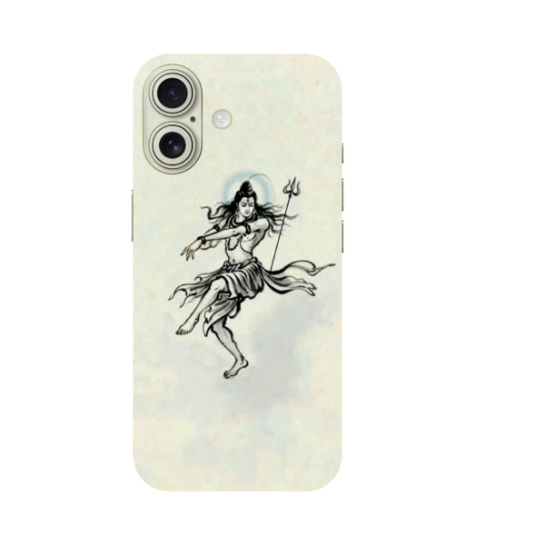 Shiva Dancing Illustration Phone Skin