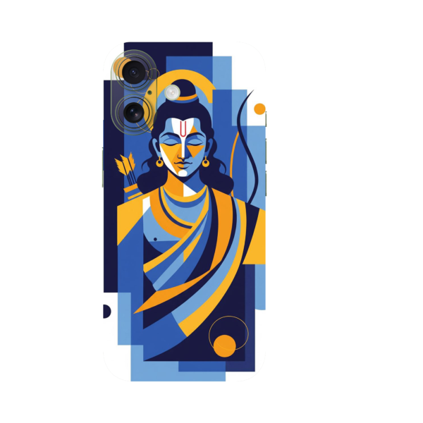 Designer phone case with abstract artwork